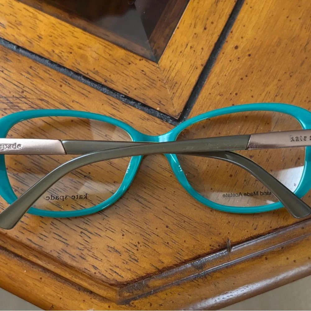 NEW Kate Spade Eyeglasses Marsha OJUR Brown/Green B-shape frame 135